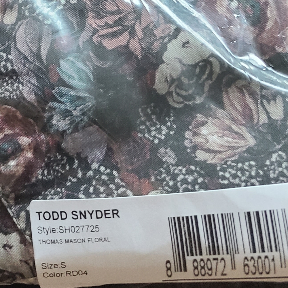Todd Snyder Thomas Mason Floral Shirt NWT - Picture 4 of 5